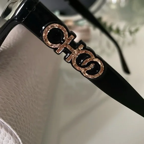 New, authentic jimmy choo women's Rikki/G/S 55mm sunglasses - Picture 6 of 14